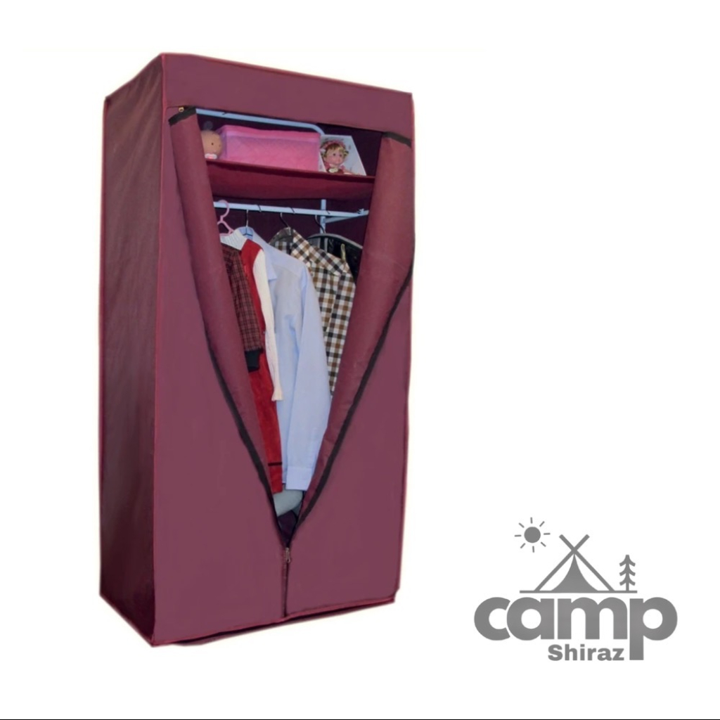 کمد ارگانایز پارچه‌ای ترنج کم‌جا و سبک (ترنم سایز بزرگ)