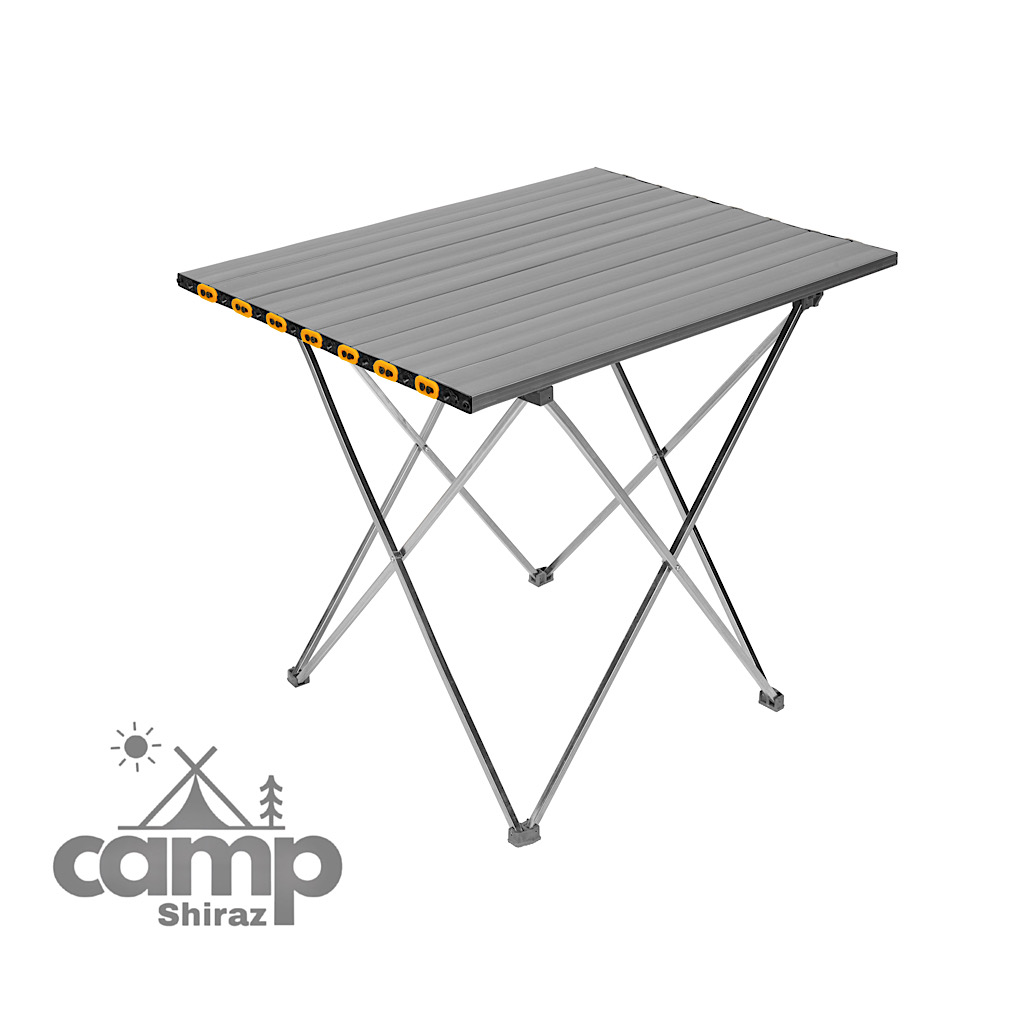 میز مسافرتی فایبر گلاس برند مسلم با کیف حمل