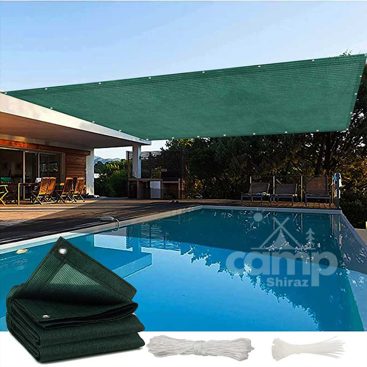 سایبان تورشید ۵×۶ متر با گارانتی